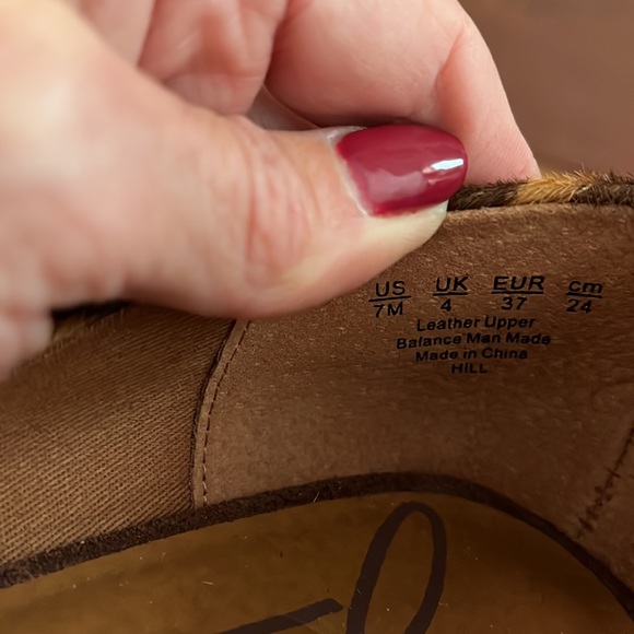 Zodiac calf half flats - Picture 3 of 3